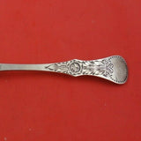Flat Rose aka Rose by Unknown Norwegian Sterling Silver Dinner Spoon 7 3/4"