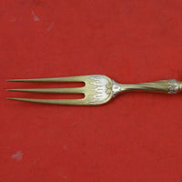 Rocaille by Gebrüder Reiner German 800 Silver Fruit Fork HH AS GW Acid Etched