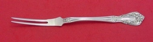 Chateau Rose by Alvin Sterling Silver Spinach Fork 7 1/4" Custom Made