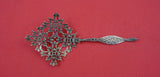 Pattern Unknown by Shiebler Sterling Nut Spoon pierced middle eastern  5 1/2"