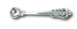 Grande Baroque by Wallace Sterling Silver Mustard Ladle Custom Made 4 3/4"