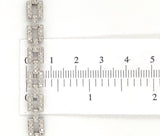 14k White Gold 2.20 Carat TW Genuine Natural Diamond Tennis Bracelet (#J7038)