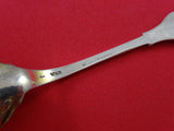 Medallion aka Diana by Wood and Hughes Coin Silver Sugar Spoon shell GW 6 1/8"