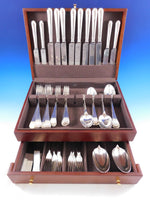 Irish Rib by James Robinson Sterling Silver Flatware Dinner Service 8 Set 58 pc