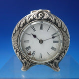 Lap Over Edge Acid Etched by Tiffany Sterling Silver Clock by VAP Brevet #6021
