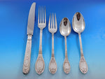 Baron Gerard by Souche-Lapparra French Sterling Silver Flatware Set Service 20pc