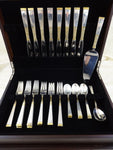 Golden Scroll by Gorham Sterling Silver Flatware Set for 8 Service 34 Pieces