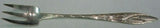 Number 19 by Towle Sterling Silver Cocktail Fork 5 3/8" Cattail Motif