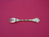Demidoff Vermeil by Odiot French Sterling Silver Salad Fork unused 7 1/2"
