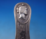 Medallion by Unknown Sterling Silver Pocket Knife w/Nut Pick Fruit Knife (#7237)