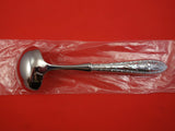 Poinsettia by Wallace Sterling Silver Gravy Ladle HH WS 8 5/8" New Serving