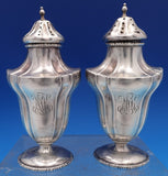 Newport Scroll Frank Smith Sterling Silver Salt & Pepper Shakers Pair (#8369)