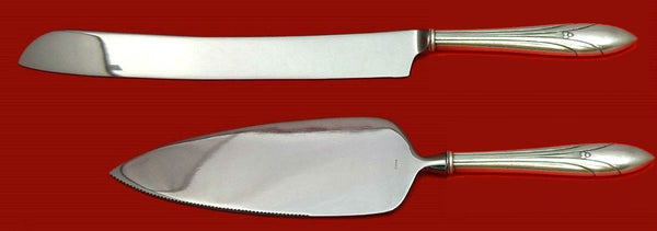 Elsinore by International Sterling Silver Wedding Cake Set Server 2pc Custom HH