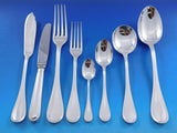 Albi by Christofle France Silverplate Flatware Service for 12 Set 98 pieces