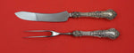 Henry II by Gorham Sterling Steak Carving Set 2pc set Knife 9 5/8", Fork 8 3/4"