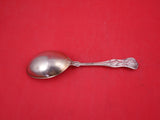 King by Dominick and Haff Sterling Silver Preserve Spoon GW 7 3/4"