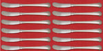 Chippendale by Towle Sterling Silver Butter Spreader FH Paddle Set 12 pieces 6"