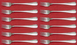Old French by Gorham Sterling Silver Cocktail Fork Set 12 pieces 5 1/4"