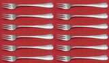 Old French by Gorham Sterling Silver Cocktail Fork Set 12 pieces 5 1/4"
