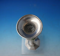 Webster Sterling Silver Candlestick Bright-Cut 12" x 3 1/4" c.1930 (#5644)