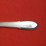 Beaded by Georg Jensen Sterling Silver Luncheon Knife #023 short Handle 7 3/4"