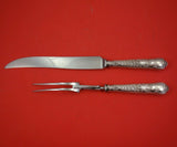 Coburg by CJ Vander Sterling Silver Roast Carving Set 2pc HH WS Heirloom