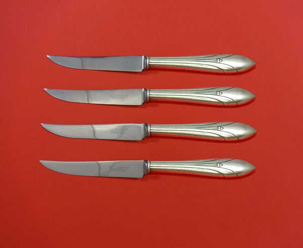 Elsinore by International Sterling Silver Steak Knife Set 4pc HHWS Custom