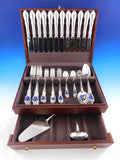 Penthievre by Odiot France 950 Sterling Silver Flatware Set Service 61 pc Dinner