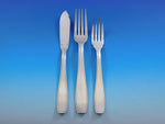Atlas by Christofle France Silverplate Flatware Set Service Fish Set and Forks