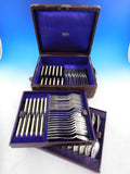 Fiddle Thread by Posen German 800 Silver Flatware Service Set Dinner 71 pcs box