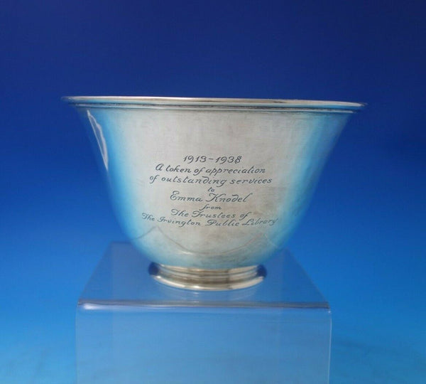 Arthur Stone Sterling Silver Serving Bowl 6 1/2" x 4" 13.5 ozt. c.1938 (#5947)