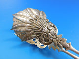 Brite-Cut by Unknown Sterling Silver Ice Tong 9 1/4" w/Fancy Cast Tines 1869