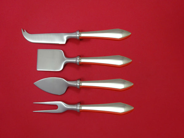 Chatham by Durgin Sterling Silver Cheese Serving Set 4 Piece HHWS Custom