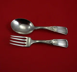 Florence Nightingale by Alvin Sterling Silver Baby Set 2-Piece Original 4"