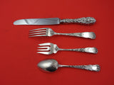 Chrysanthemum by Stieff Sterling Silver Regular 4-piece Place Setting