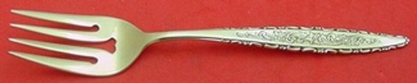 Floral Lace by Lunt Sterling Silver Salad Fork 6 1/2" Heirloom Flatware Vintage