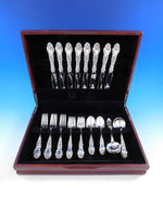 Lily aka Floral by Frank Whiting Sterling Silver Flatware Set 8 Service 40 pcs