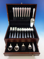 Woodwind by Reed & Barton Sterling Silver Flatware Set For 8 Service 38 Pieces
