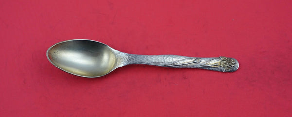 Lap Over Edge Mixed Metals by Tiffany and Co Sterling Teaspoon GW w/ iris 6"