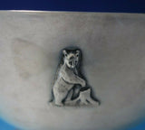 Paul Revere by Gebelein Sterling Silver Punch Bowl Hand Hammered Bear (#5528)