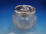 Lovers Swing by Foster & Bailey Sterling Silver Dresser Jar Crystal Bowl (#6688)