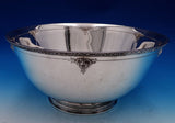 Meadow Rose by Wallace Sterling Silver Punch Bowl Set 19pc (#8078) Fabulous!