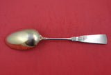 Fontainebleau by Gorham Sterling Salad Serving Spoon BC GW Frosted 10 3/8"