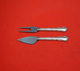 Angelique by International Sterling Silver Hard Cheese Serving Set 2pc Custom