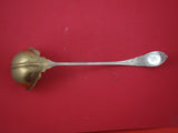 Moresque by Wendt Sterling Silver Soup Ladle GW frosted  13 1/2"