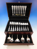 Du Barry by International Sterling Silver Flatware Service for 8 Set 37 pieces