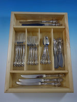 Violet by Wallace Sterling Silver Flatware Set Service 30 pieces No Monograms