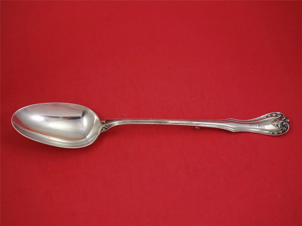 Devon by Reed and Barton Sterling Silver Stuffing Spoon with Button 12 1/4"