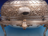 English Silverplate Roll Top Chafing Dish by Charles Edward Nixon (#9213)