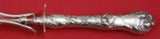 Les Cinq Fleurs by Reed and Barton Sterling Silver Roast Carving Fork 11 3/4"